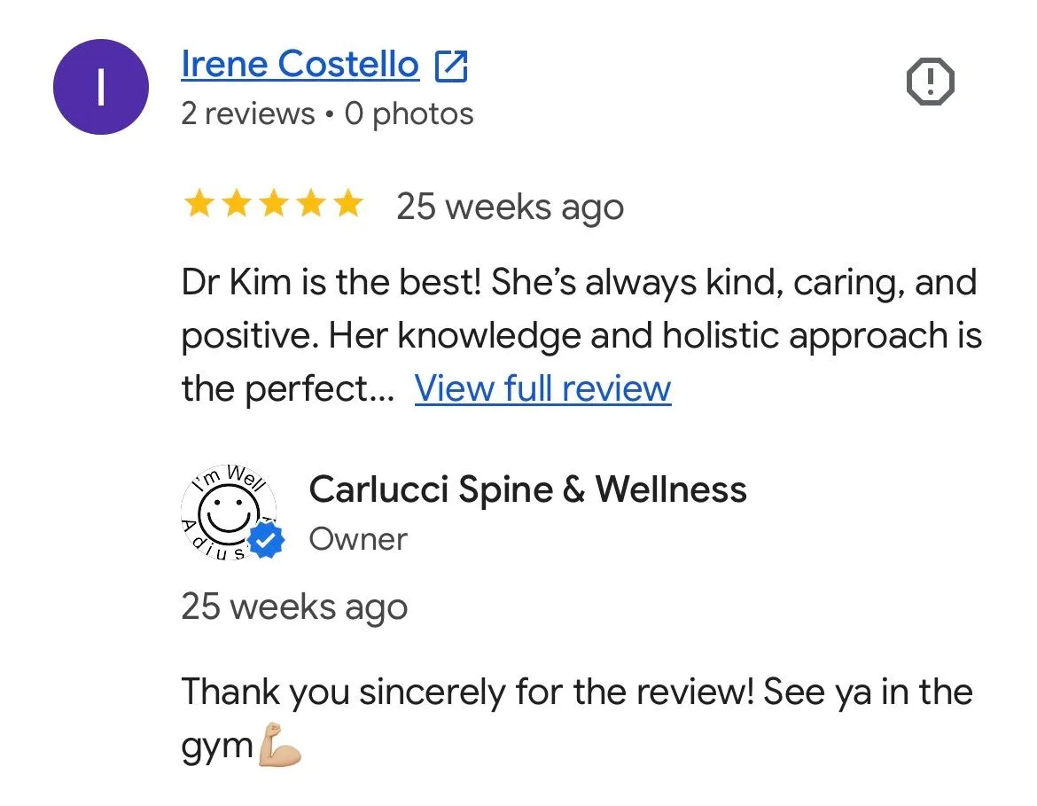Patient review screenshot 3 of 9